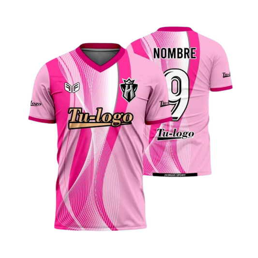 Camiseta Deportiva Personalizada Pink