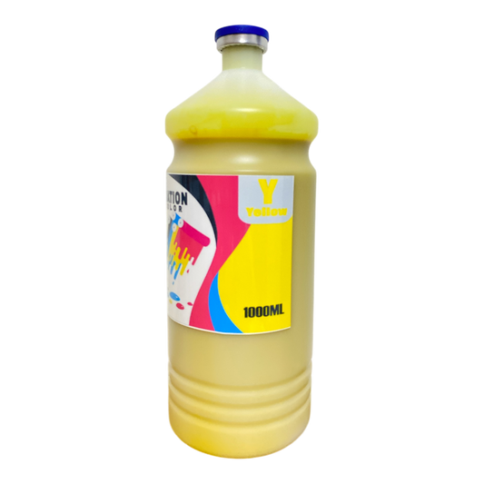 Tinta de Sublimación Color Amarillo (Yellow): Brillo y Vitalidad para tus Diseños